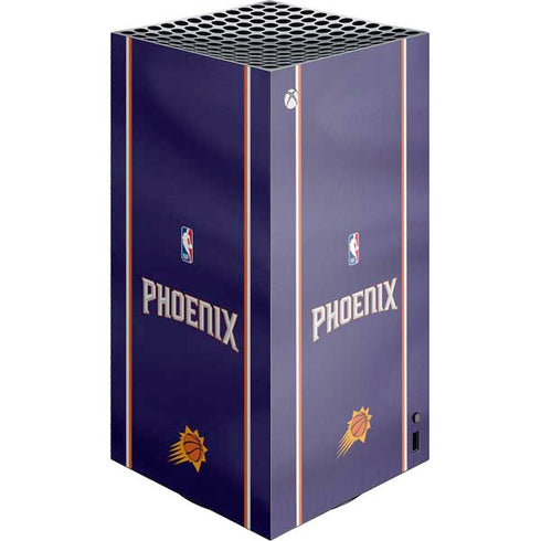 NBA Phoenix Suns Jersey XBox Series X Digital Edition Console Skin